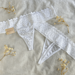 TANGA COLALESS BLANCA