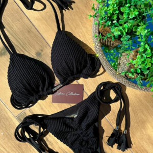 SANTORINI TEXTURIZADO COLLECTION NEGRO