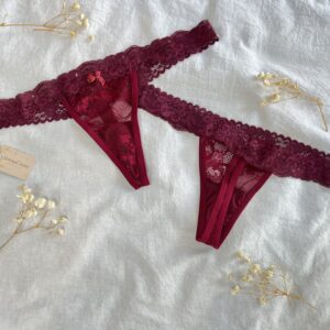 TANGA COLALESS  BORDO